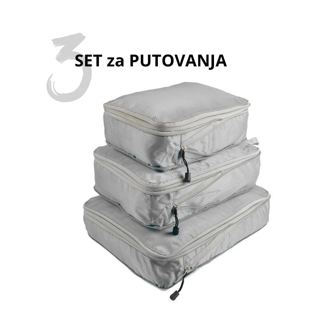 IVI Set za putovanje sivi